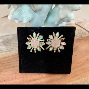 Kendra Scott Ophelia drusy Stone earrings